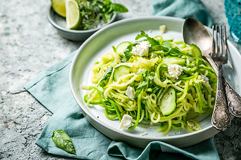 Garlic butter zoodles